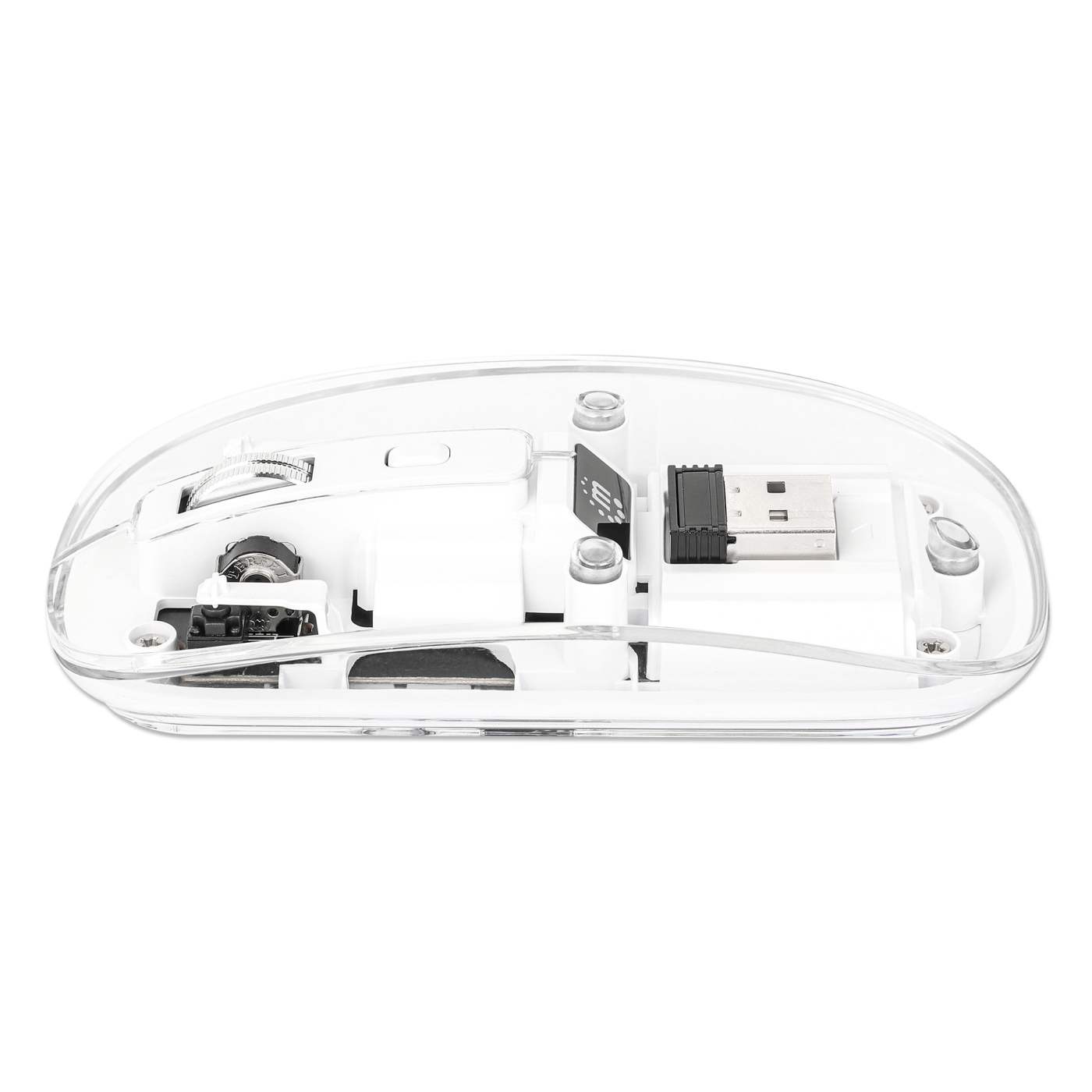 Transparent Rechargeable Wireless USB Mouse Image 10