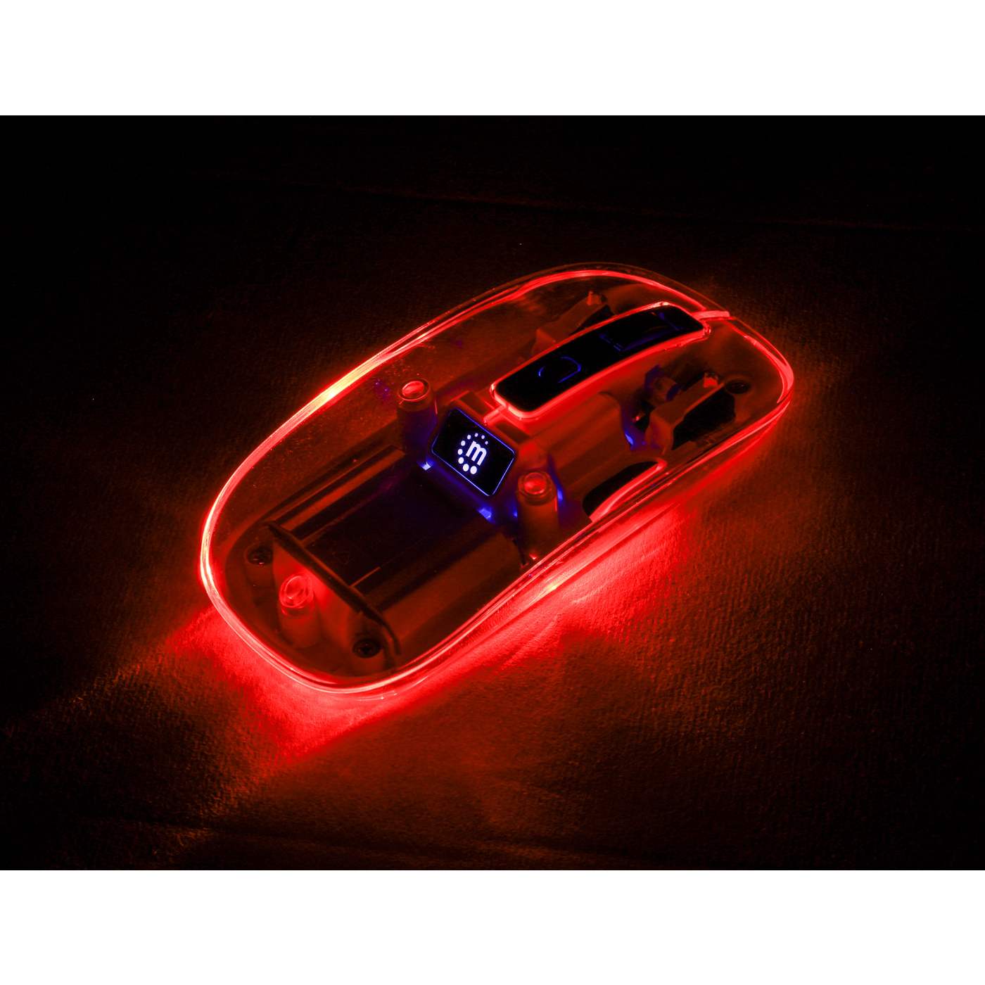 Transparent Rechargeable Wireless USB Mouse Image 4