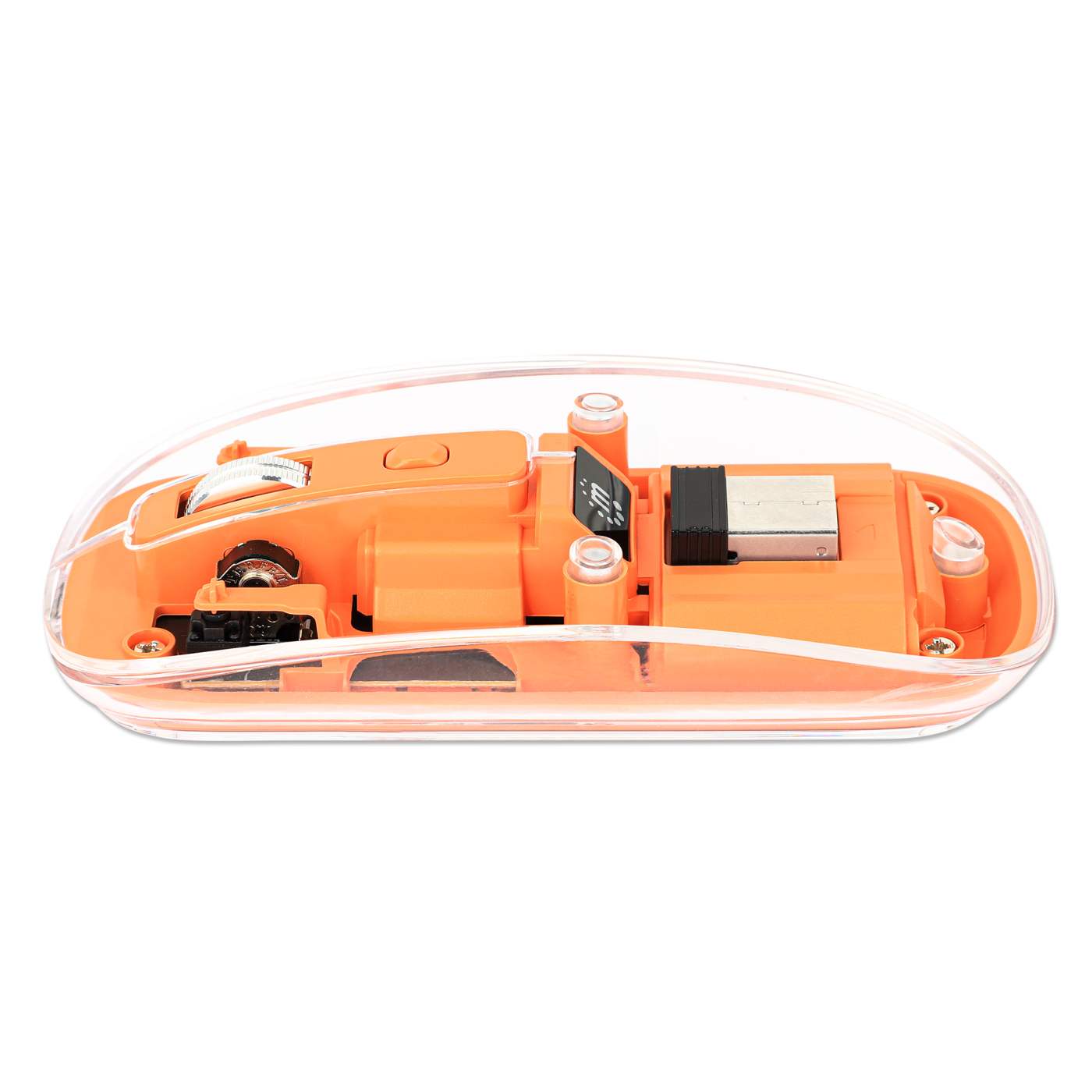 Transparent Rechargeable Wireless USB Mouse Image 10