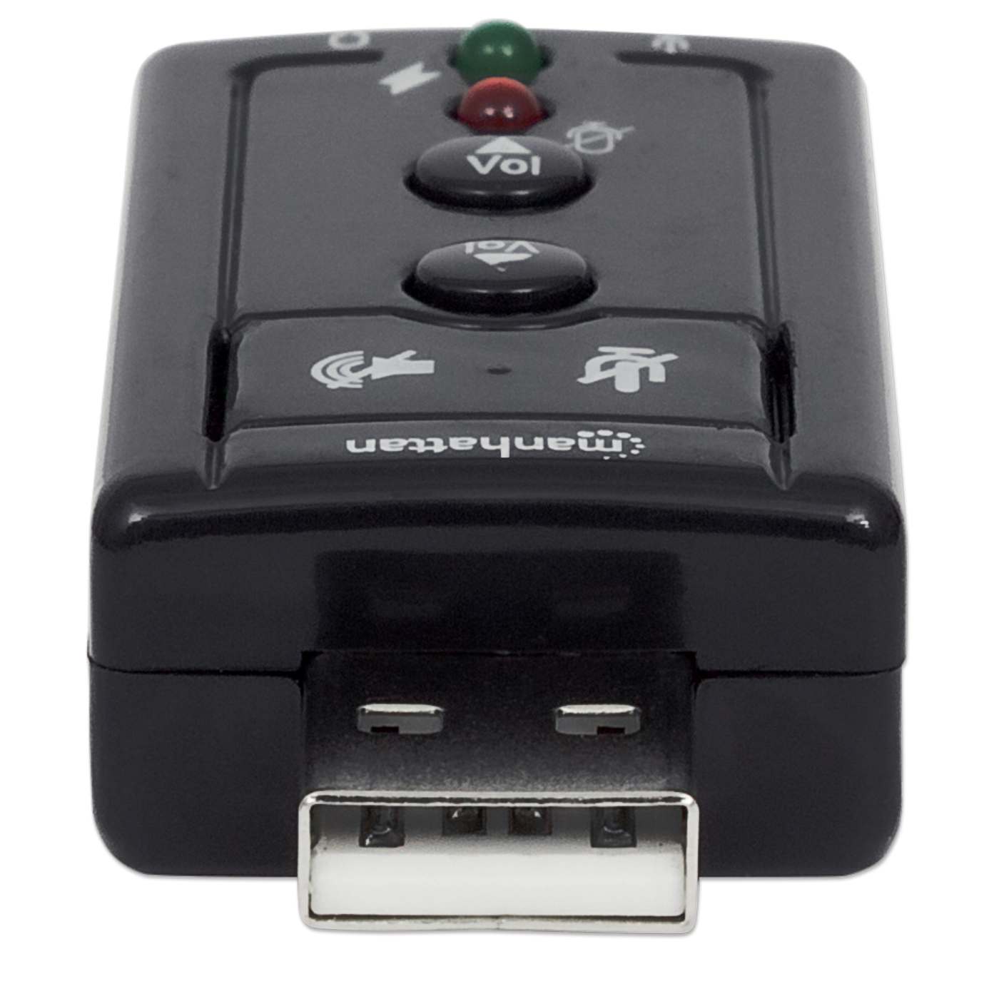 USB-A to 3.5 mm Audio Adapter w/ Volume Controls