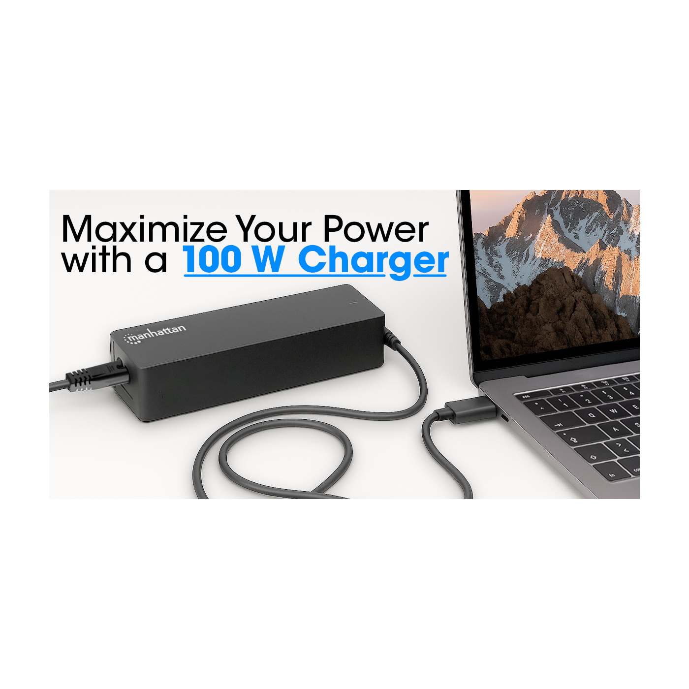 USB-C Power Delivery Laptop Charger - 100 W 180900