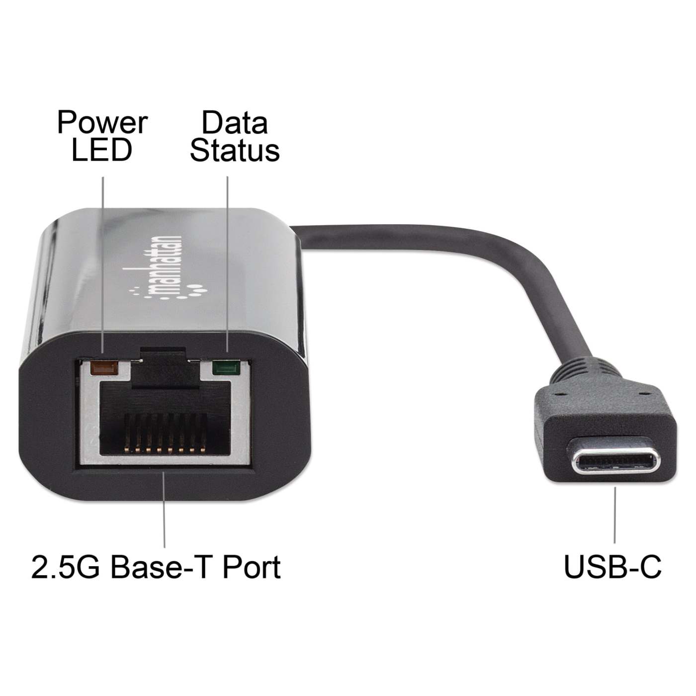 USB-C to 2.5GBASE-T Ethernet Adapter 153300