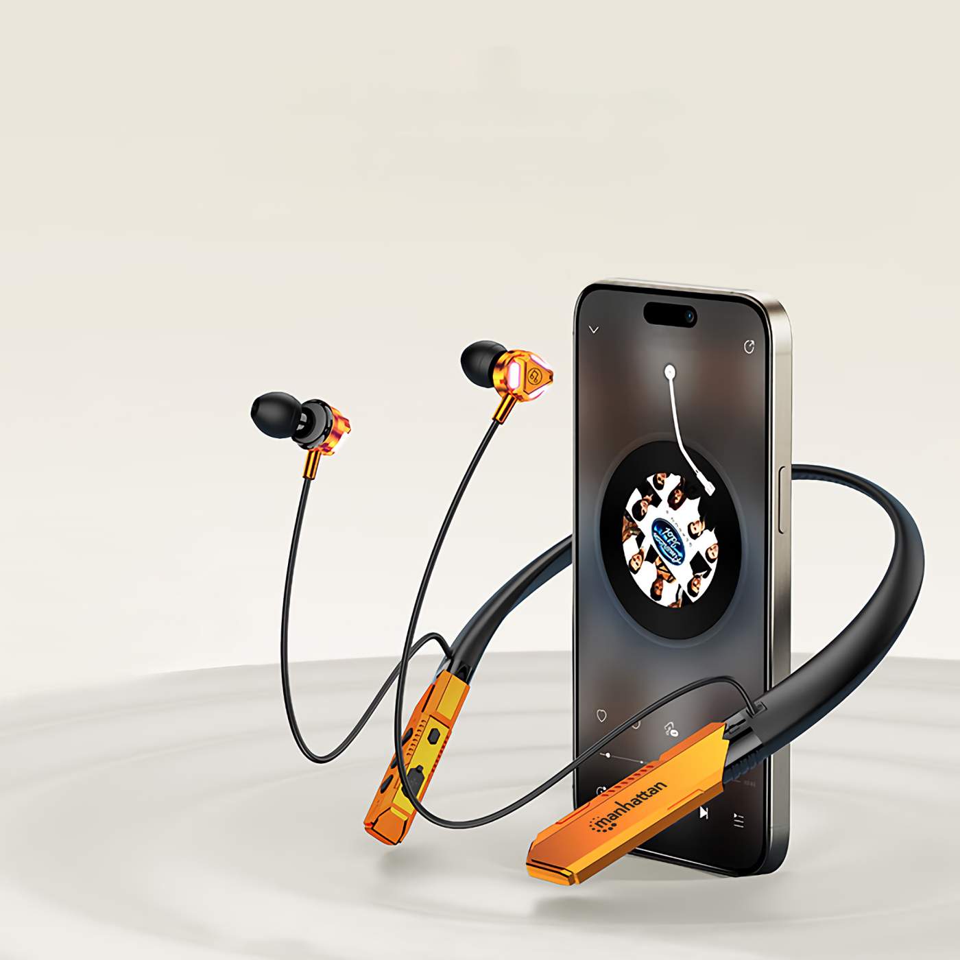 Wireless Sport Headphones with Neckband Image 2