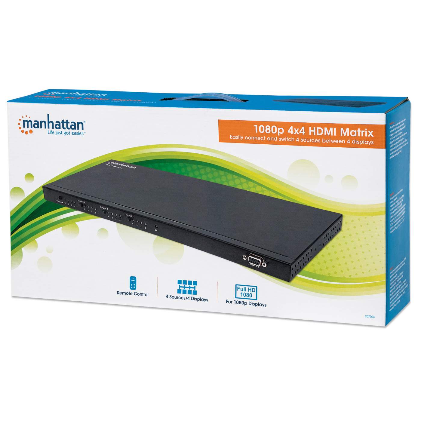 1080p 4x4 HDMI Matrix Packaging Image 2