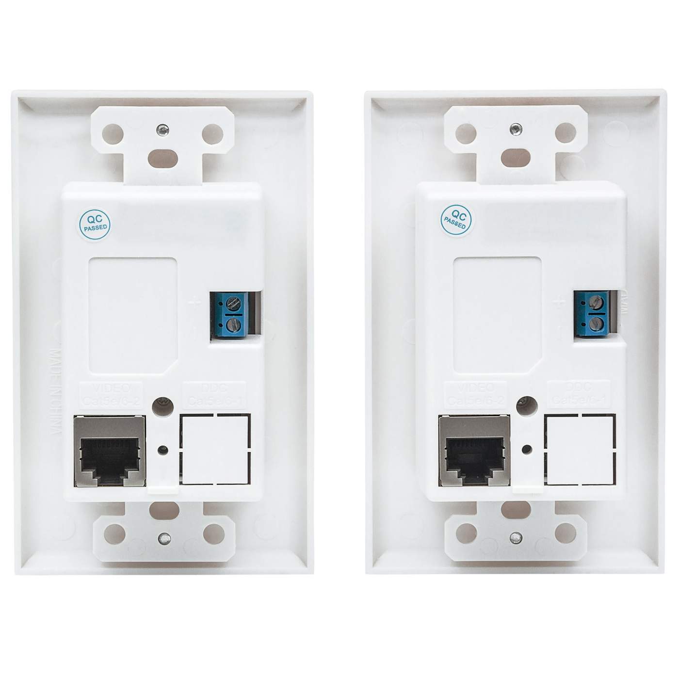 1080p HDMI over Ethernet Extender Wallplate Kit Image 7