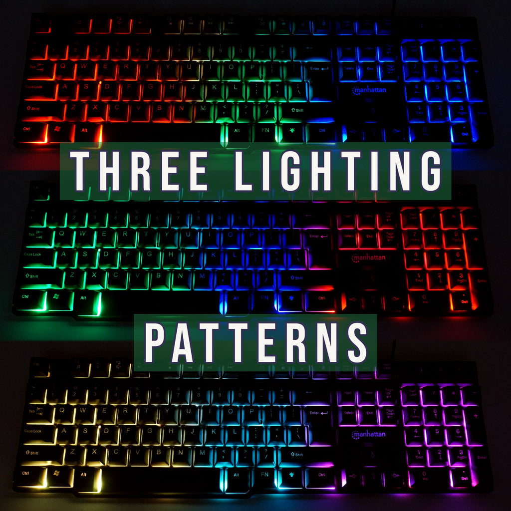 Manhattan RGB LED Gaming Keyboard (180603)