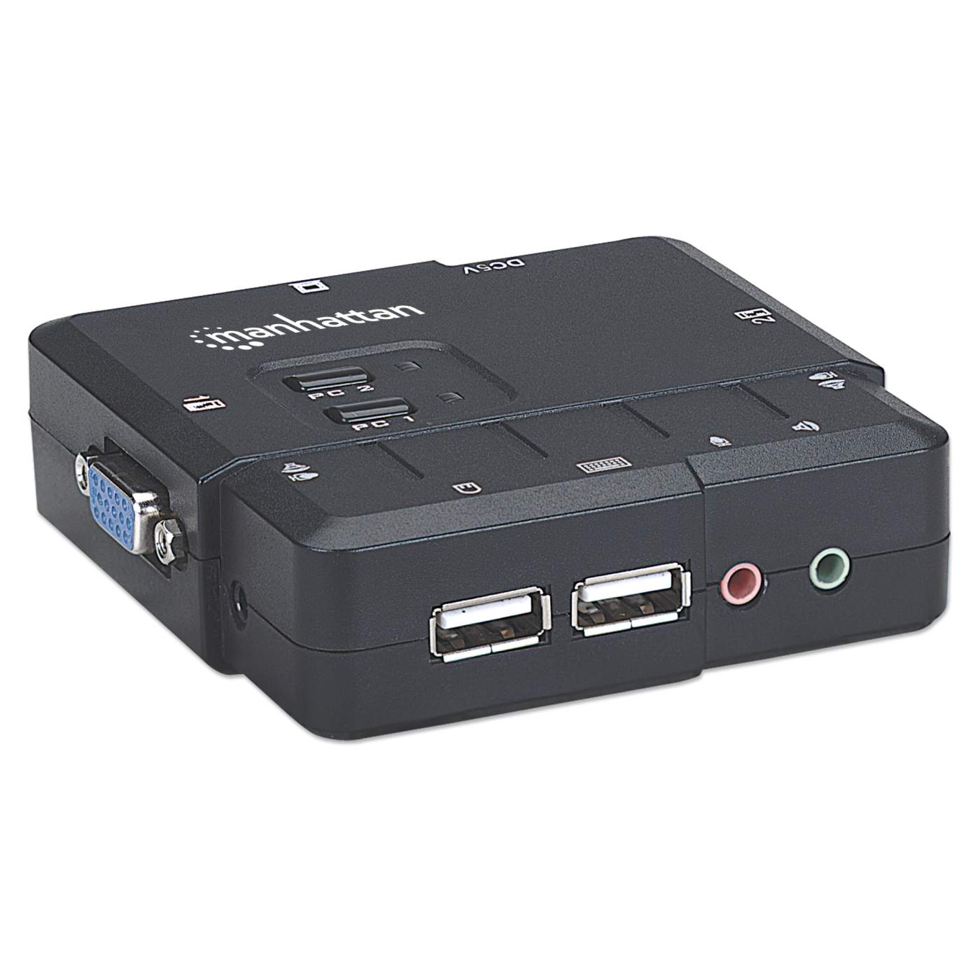  Lindy 2 Port Manual 4K DisplayPort Switch, 11x6.8x2.7cm, 38411  : Electronics