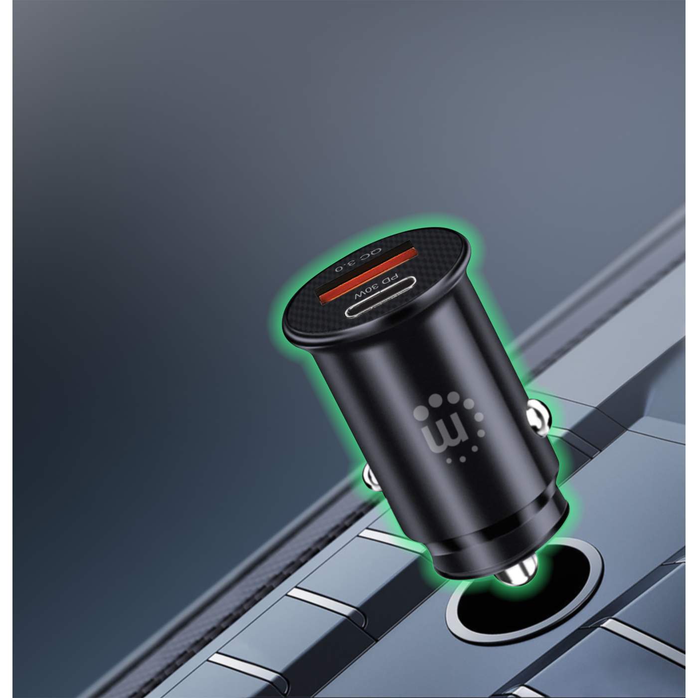 Dual USB Fast Charge USB Car Charger QC 3.0 – AINOPE E-Commerce Ltd