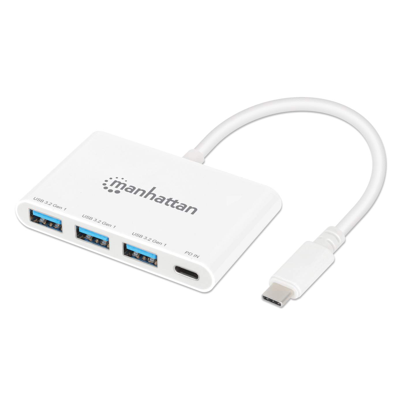 3-Port USB 3.0 Type-C Hub with Power Delivery Image 1