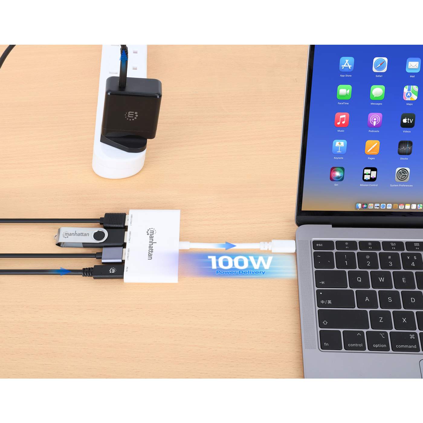 3-Port USB 3.0 Type-C Hub with Power Delivery Image 6