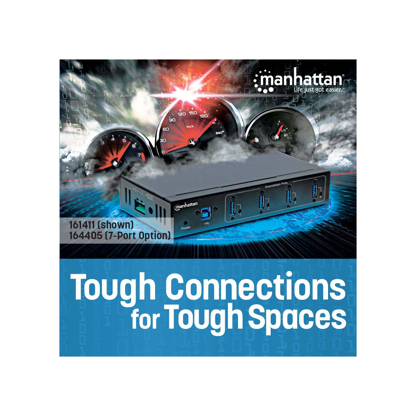4-Port Industrial USB 3.0 Hub Image 7