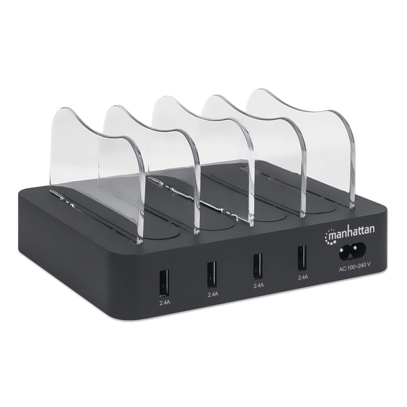 4-Port USB Charging Station Image 2