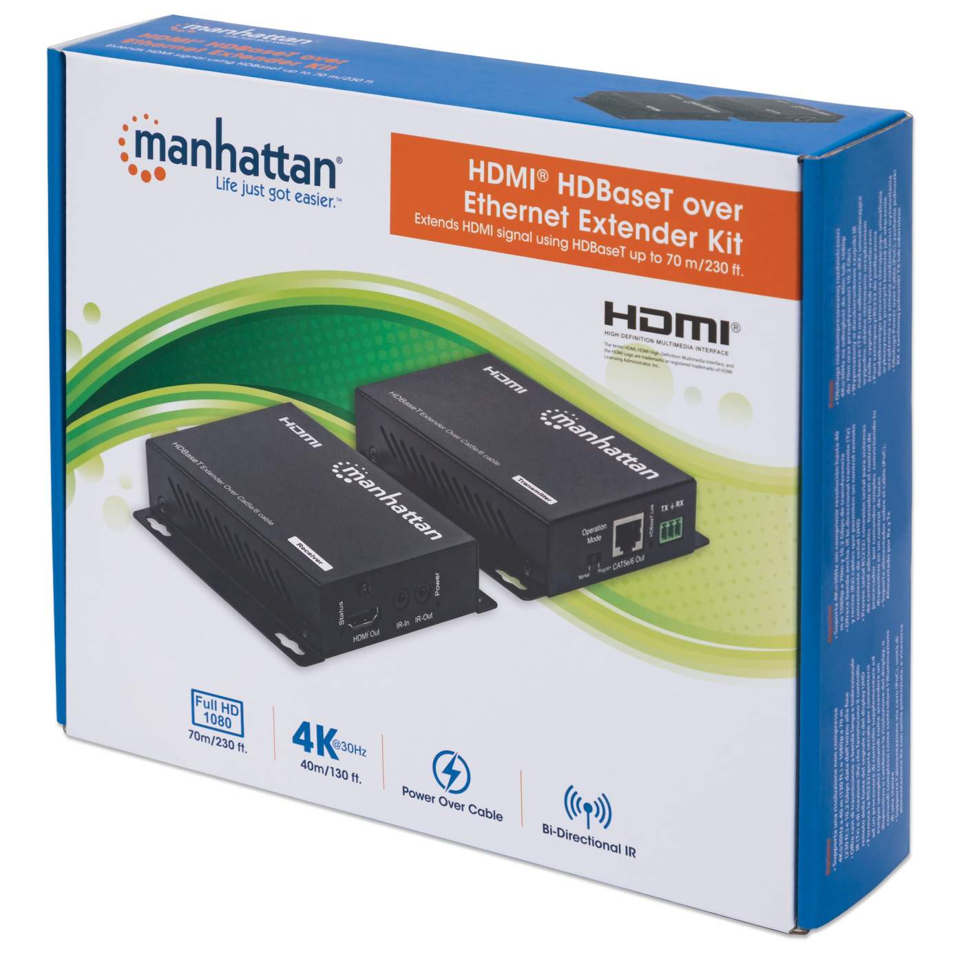 4K HDMI over Ethernet Extender Kit Packaging Image 2