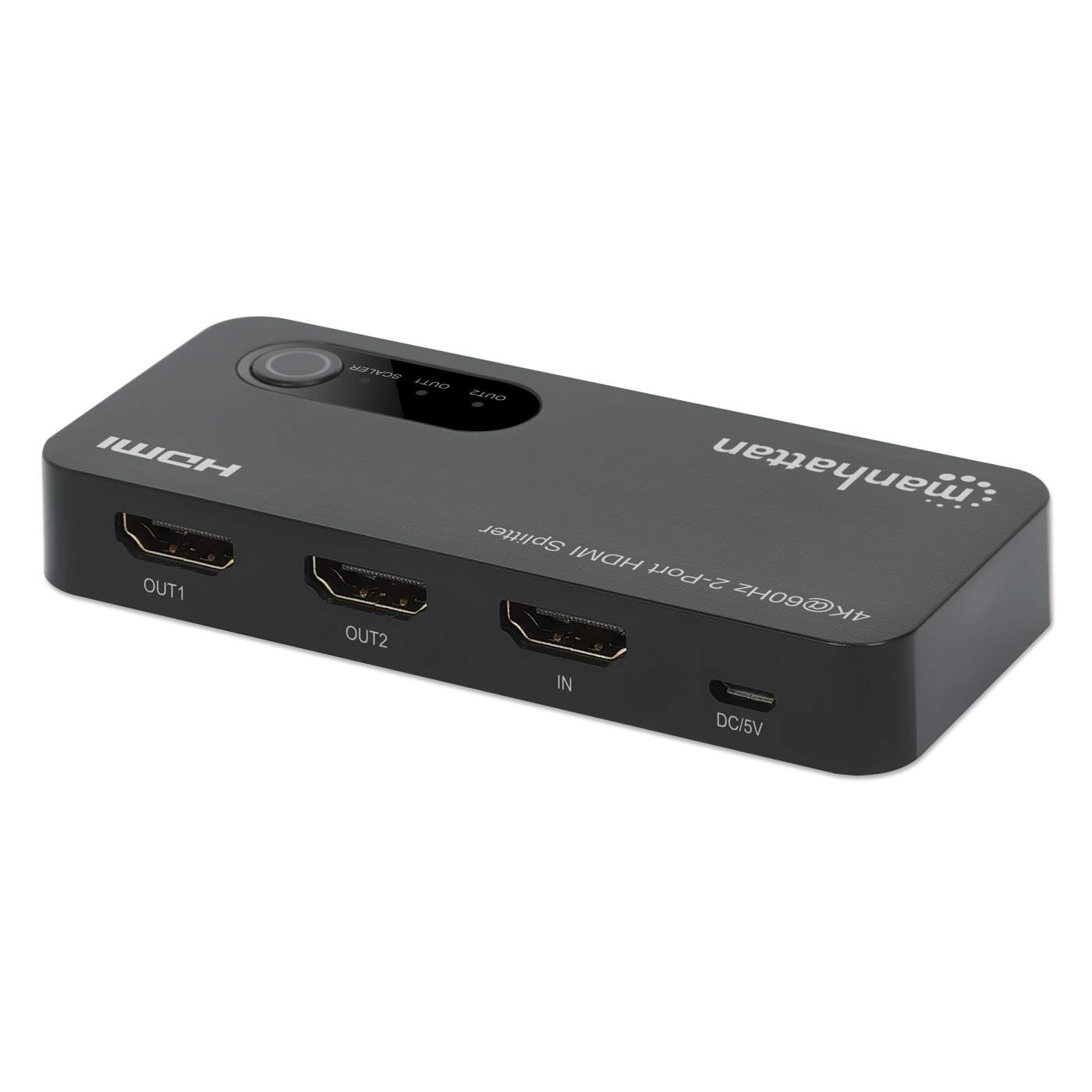 4K@60Hz 2-Port HDMI Splitter with Downscaling Image 5
