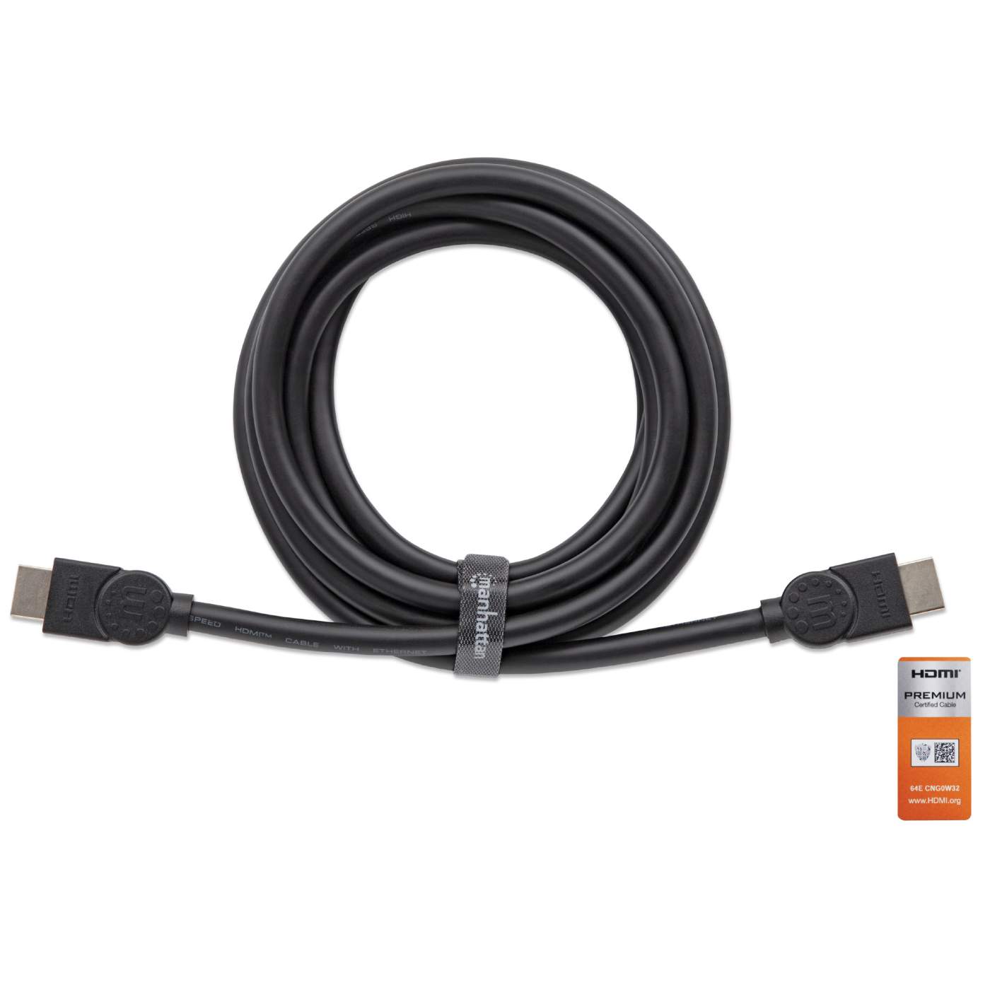 4K@60Hz Certified Premium High Speed HDMI Cable with Ethernet