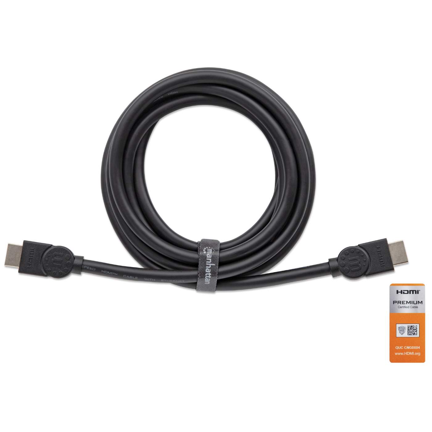 4K 60Hz Certified Premium High Speed HDMI Cable w Ethernet 10 ft