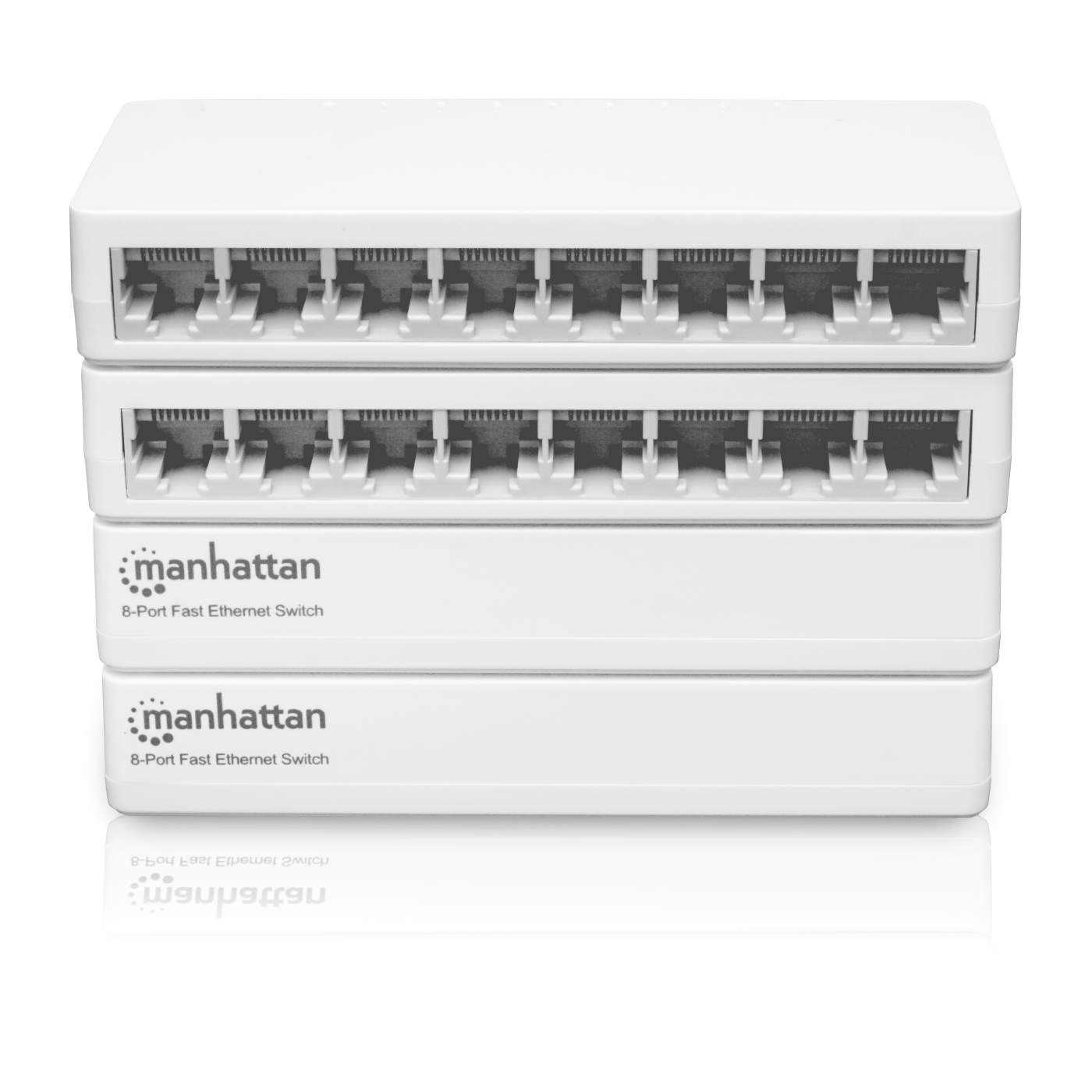 8-Port Fast Ethernet Switch - 4-Pack Image 4