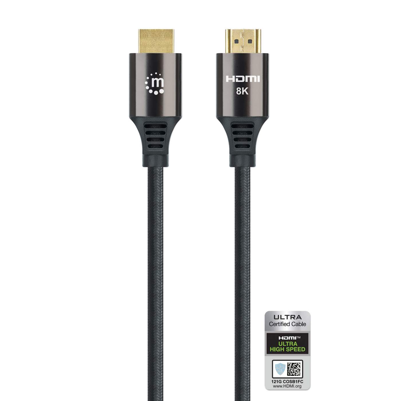 8K@60Hz Certified Ultra High Speed HDMI Cable with Ethernet Image 4