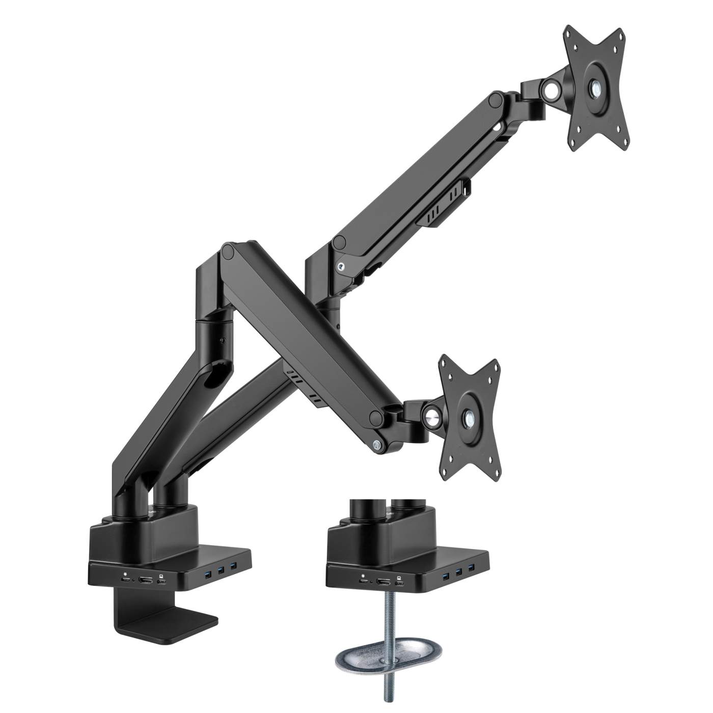 Gas deals Spring Double Arm Monitor Mount