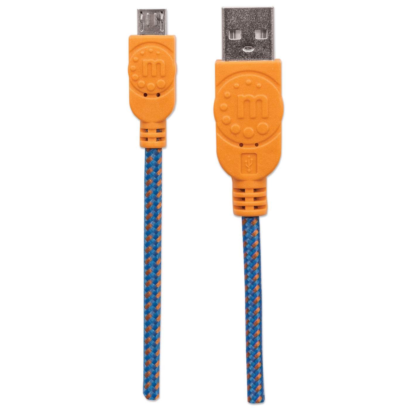 Braided Hi-Speed USB Micro-B Device Cable Image 5