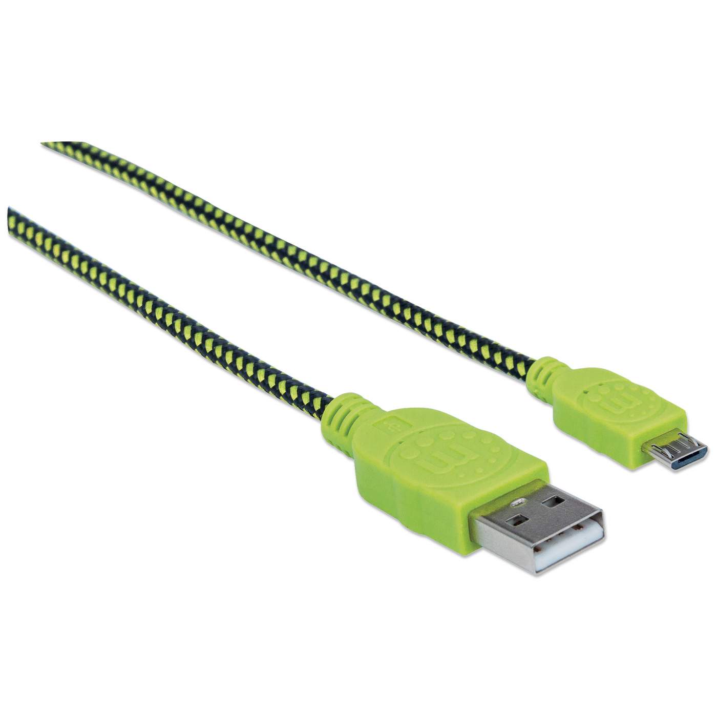 Braided Hi-Speed USB Micro-B Device Cable Image 3
