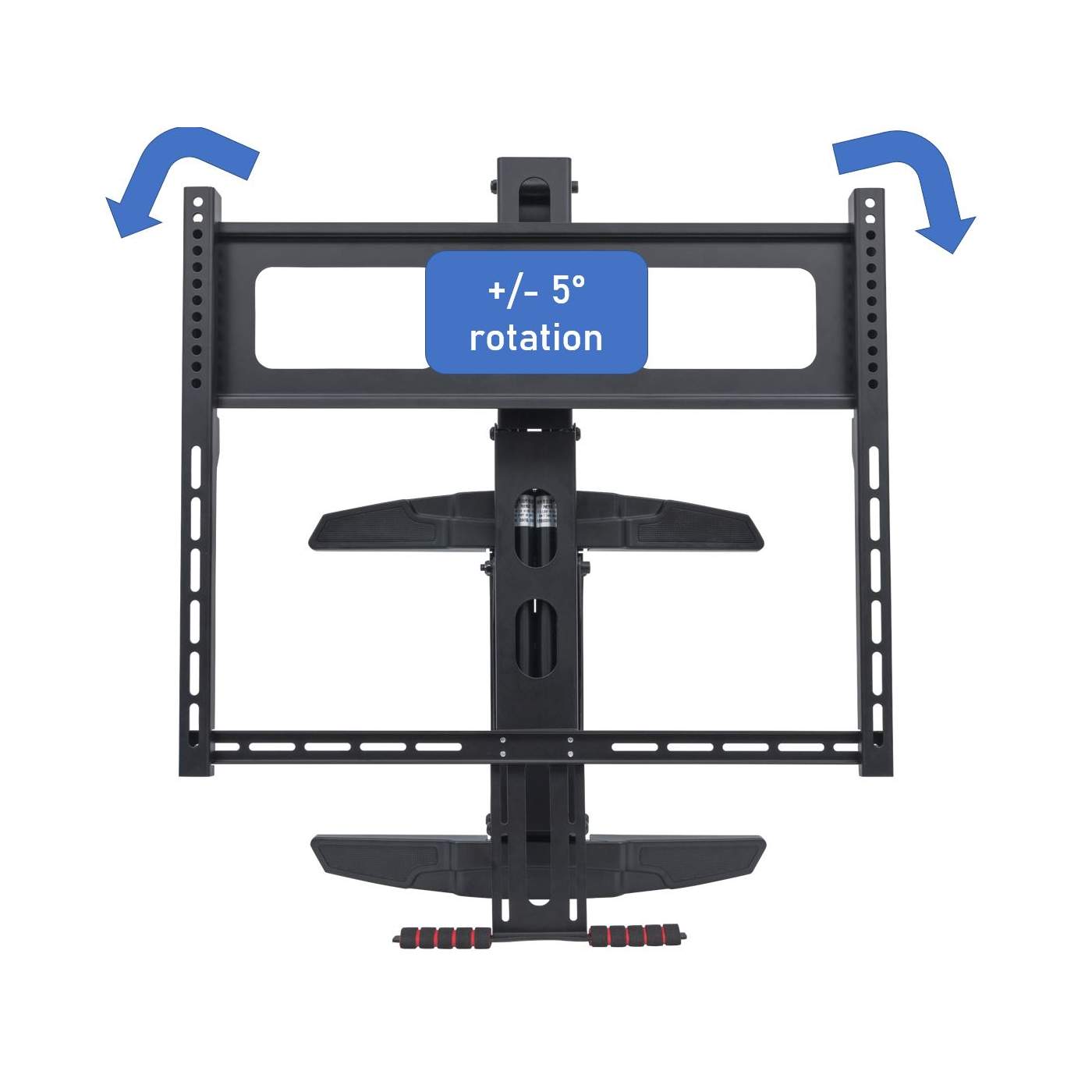 Heavy Duty Pull-Down Full Motion TV Wall Mount, fits 40-70 Inch TVs up to 77 lbs Image 4