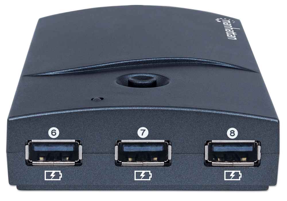 Hi-Speed 13-Port Desktop USB Hub Image 6