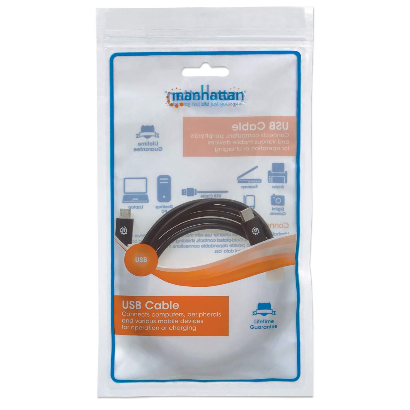 Hi-Speed USB C Device Cable Packaging Image 2