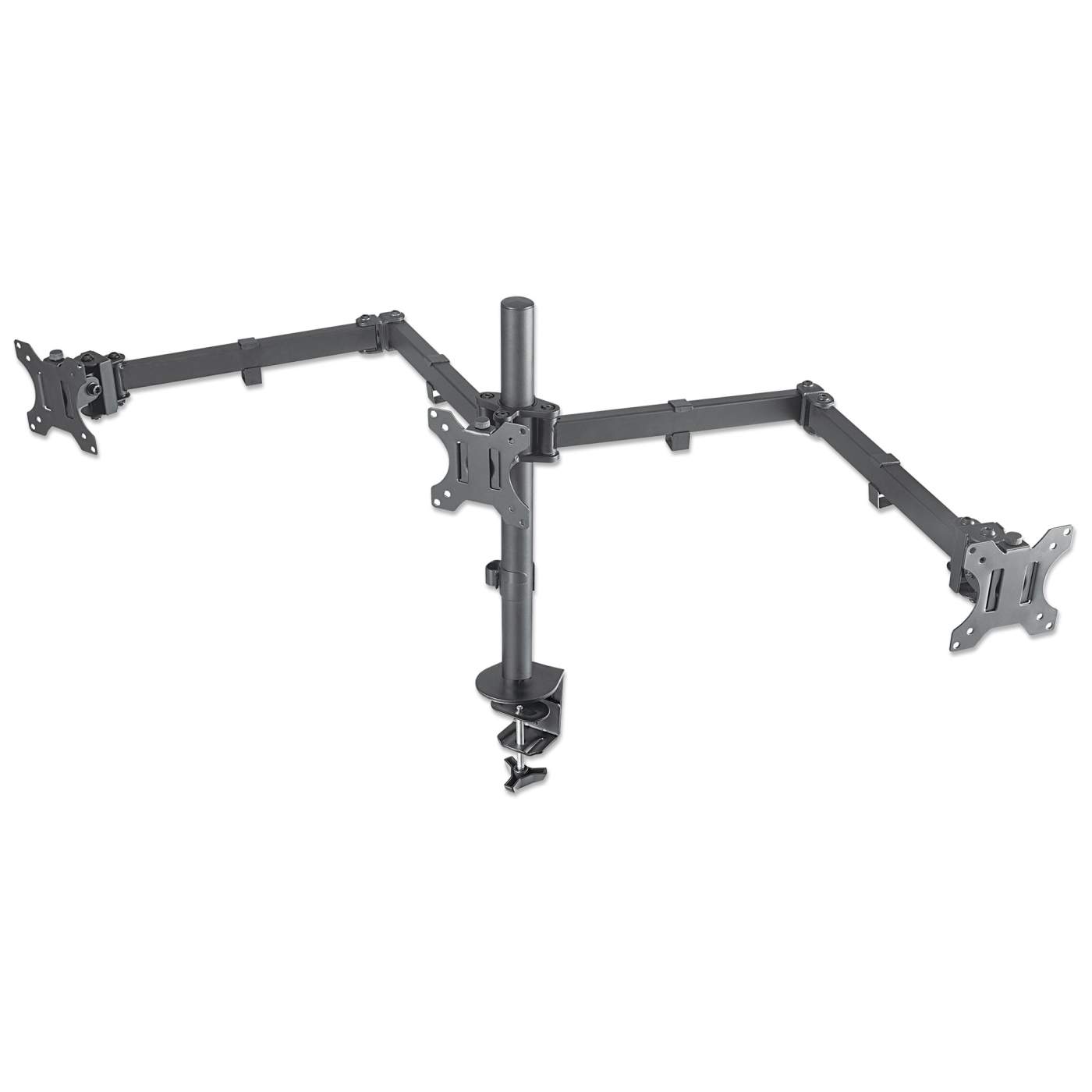 LCD Monitor Mount with Center Mount and Double-Link Swing Arms Image 1
