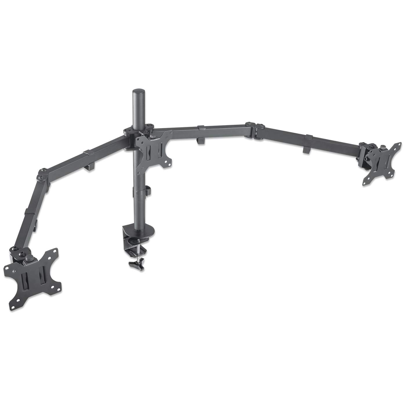 LCD Monitor Mount with Center Mount and Double-Link Swing Arms Image 2