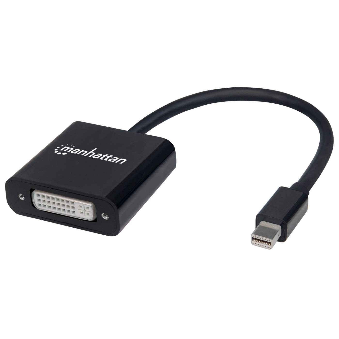 Passive Mini DisplayPort to DVI Adapter Image 1
