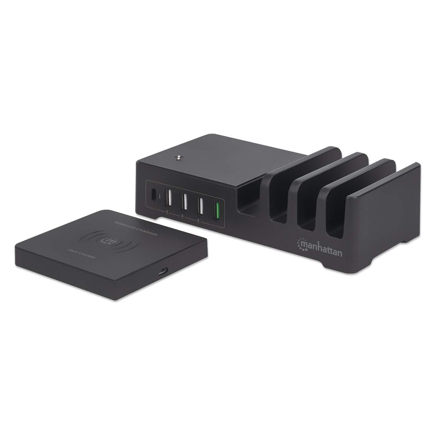 Power Delivery Charging Station with Wireless Charging Pad - 55 W Image 6