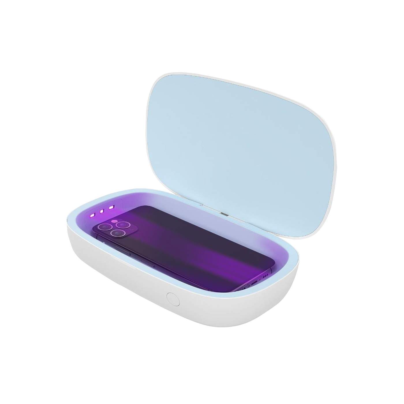 Smart Phone Sanitizer Box with Fast Wireless Charger for Mobile Phones Image 5
