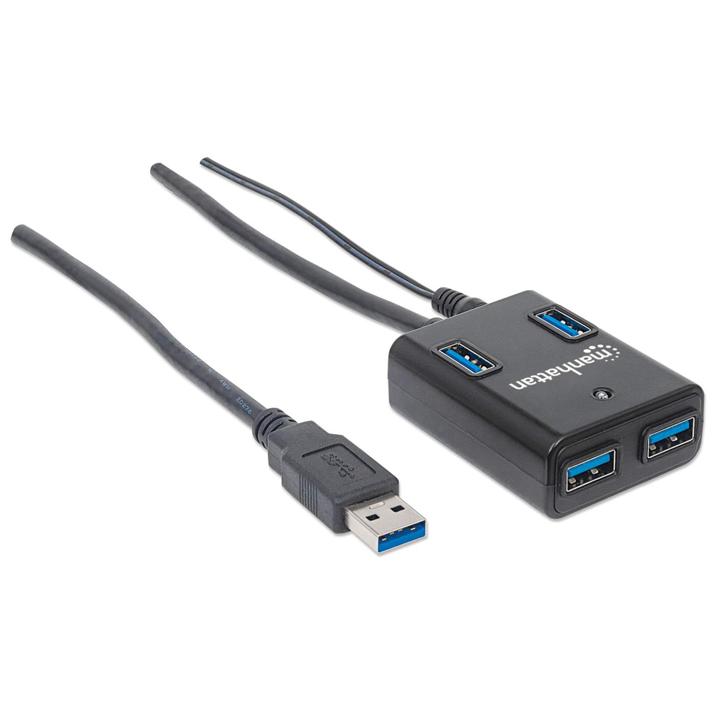 Multiprise Hub USB 3.0 avec 4 ports usb 5 gbps - 30cm