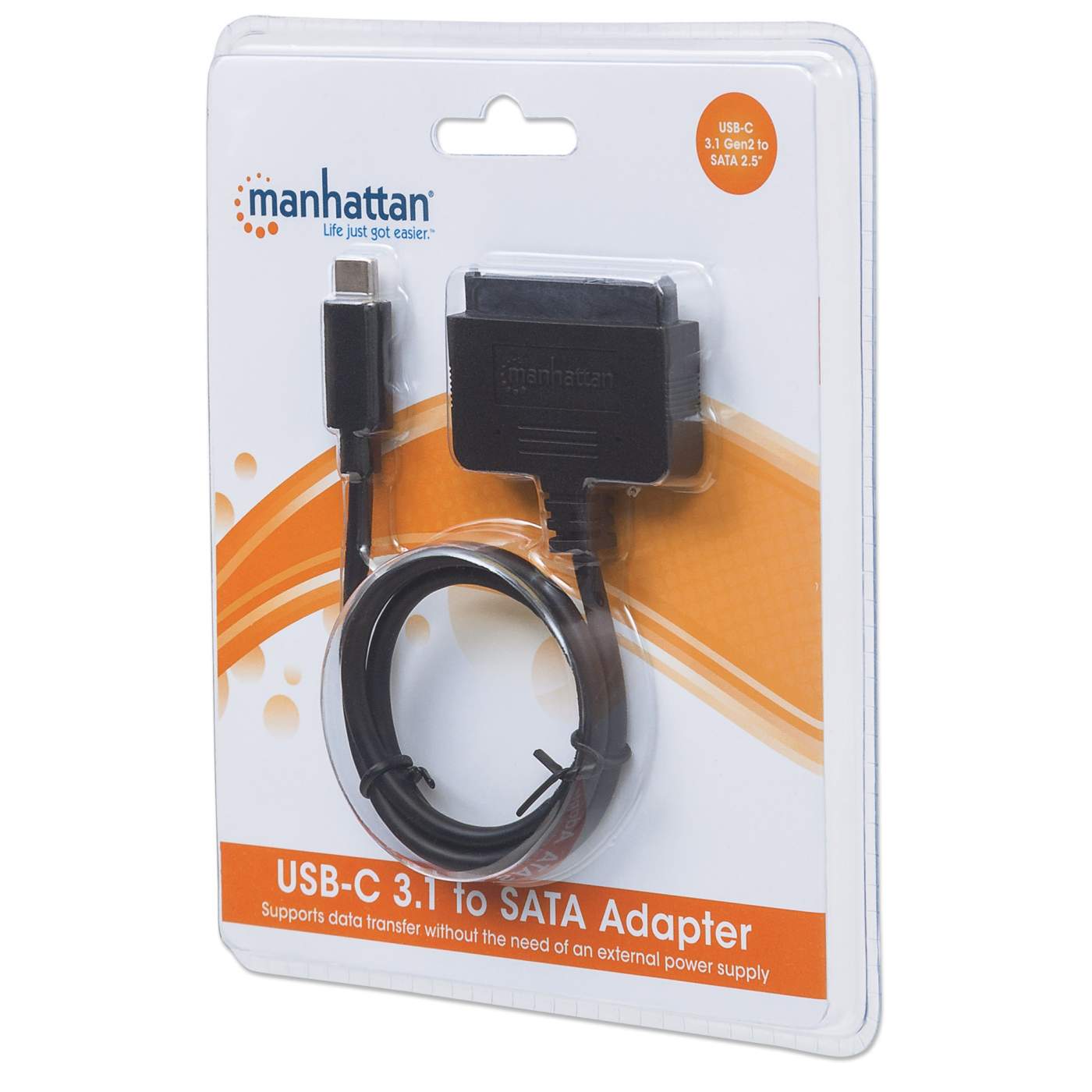 SuperSpeed+ USB-C 3.2 to SATA Adapter Packaging Image 2