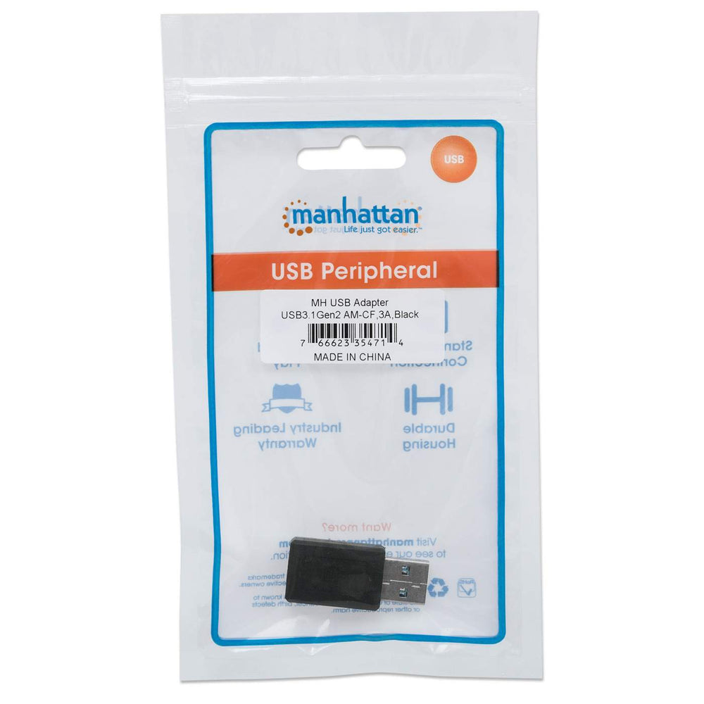Usb Adapter Manhatan Manhattan USB-A to USB-C Adapter (354714)