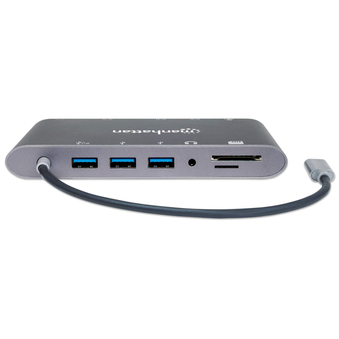 SuperSpeed USB-C to 7-in-1 Docking Station Image 5