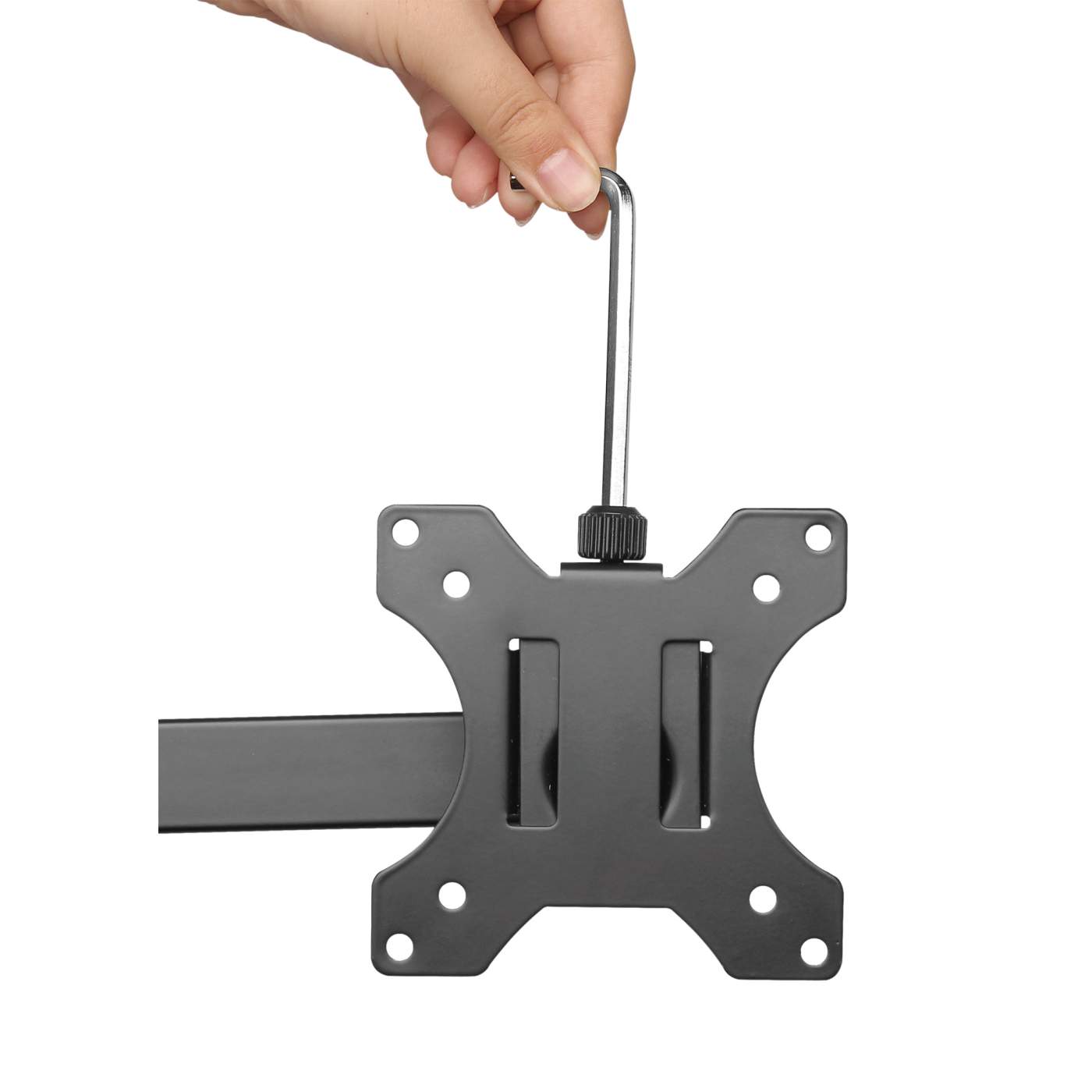 Universal Monitor Mount with Double-Link Swing Arm Image 9
