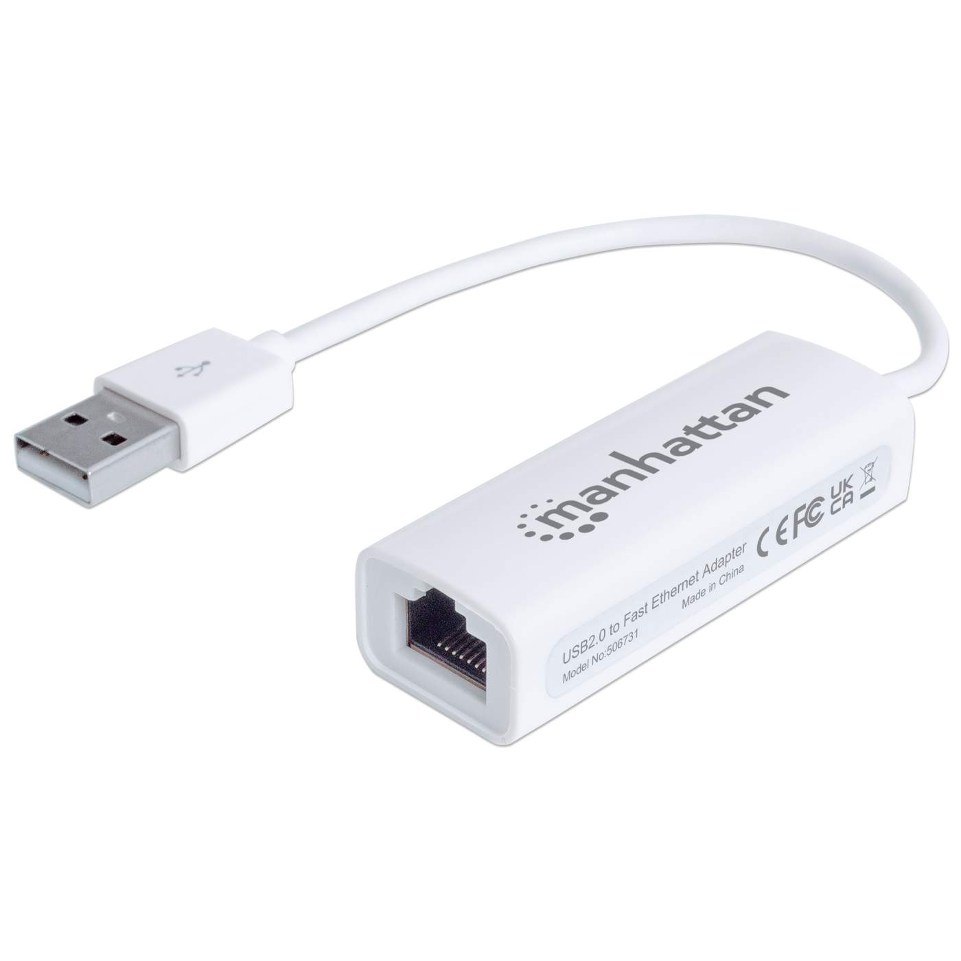 USB 2.0 Fast Ethernet Adapter Image 1