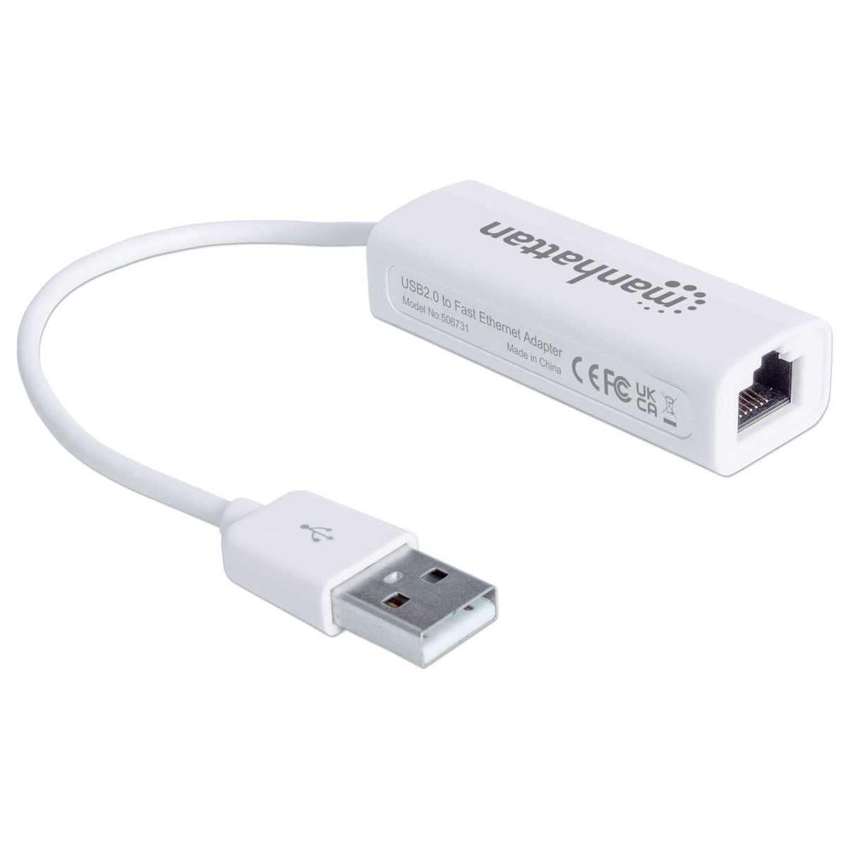 Usb Adapter Manhatan Manhattan USB 2.0 Fast Ethernet Adapter (506731)