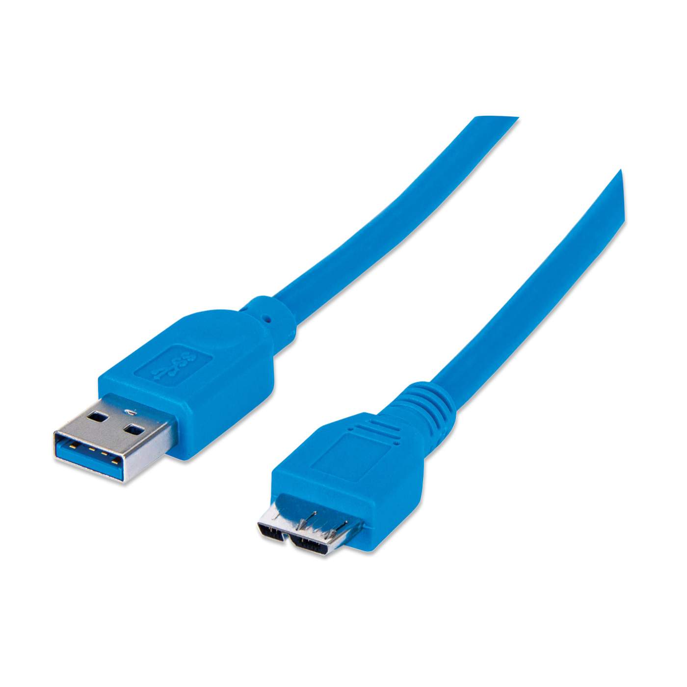 CABLE IMPRESORA USB 2.0 (1MT*TRANSP) MANHATTAN (333405) - Kitton