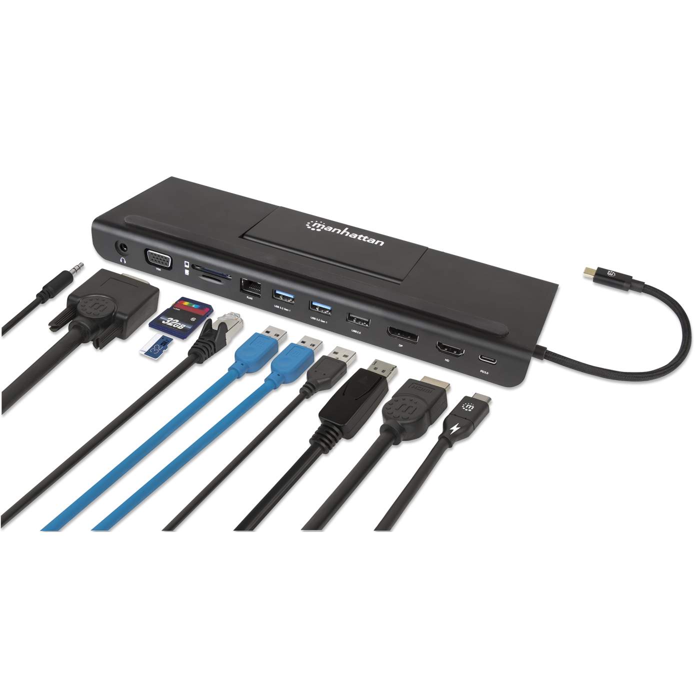 USB-C 11-in-1 Triple-Monitor Docking Station with MST Image 8