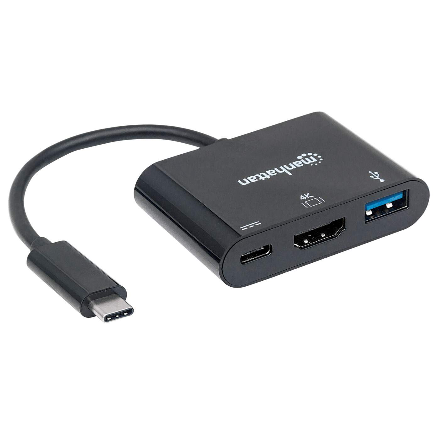 CABLE ADAPTADOR HDMI / USB-C 3.0 A LIGHTNING - Negro — Cover company