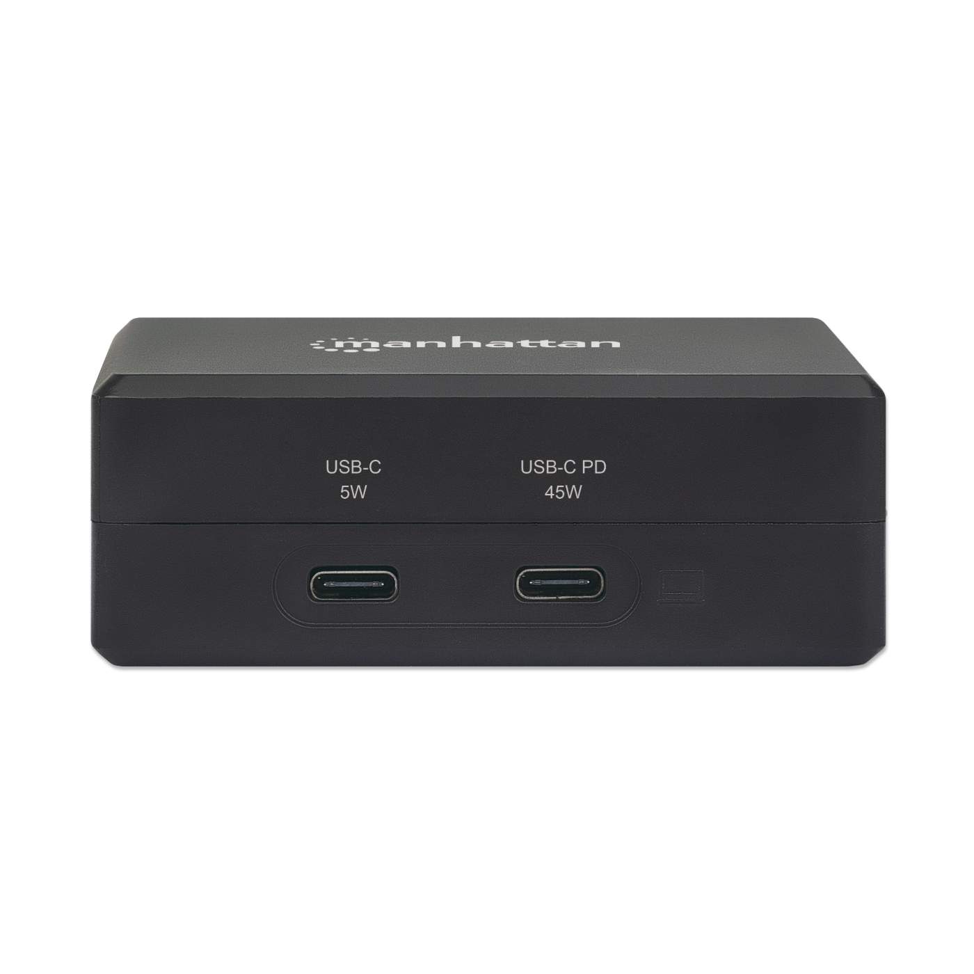 USB C PD Charger 45 W and USB C to HDMI Multiport Dock with 2 x USB C and 2 x USB A ports, compact travel docking station with internal power supply, for Chomebook, Surface, Laptop Image 4