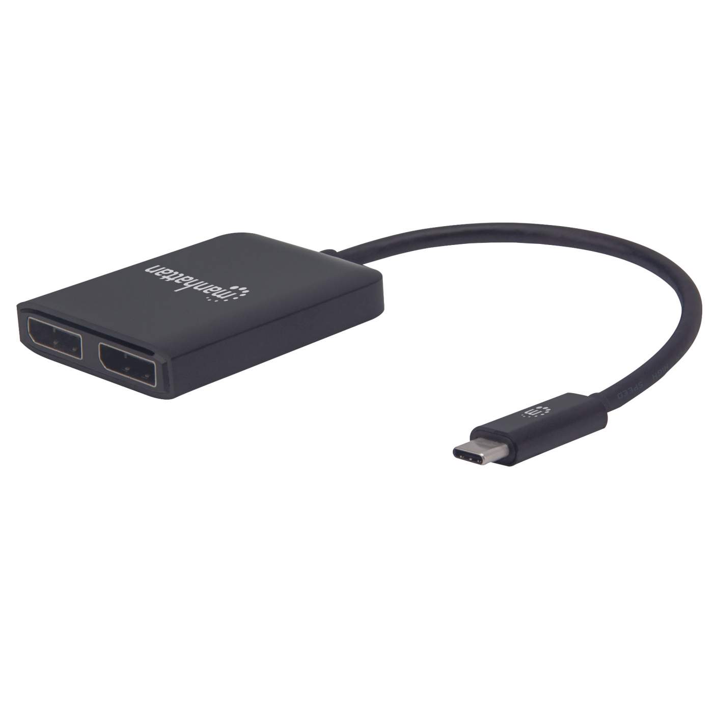USB-C to Dual DisplayPort Adapter - MST Hub Image 1