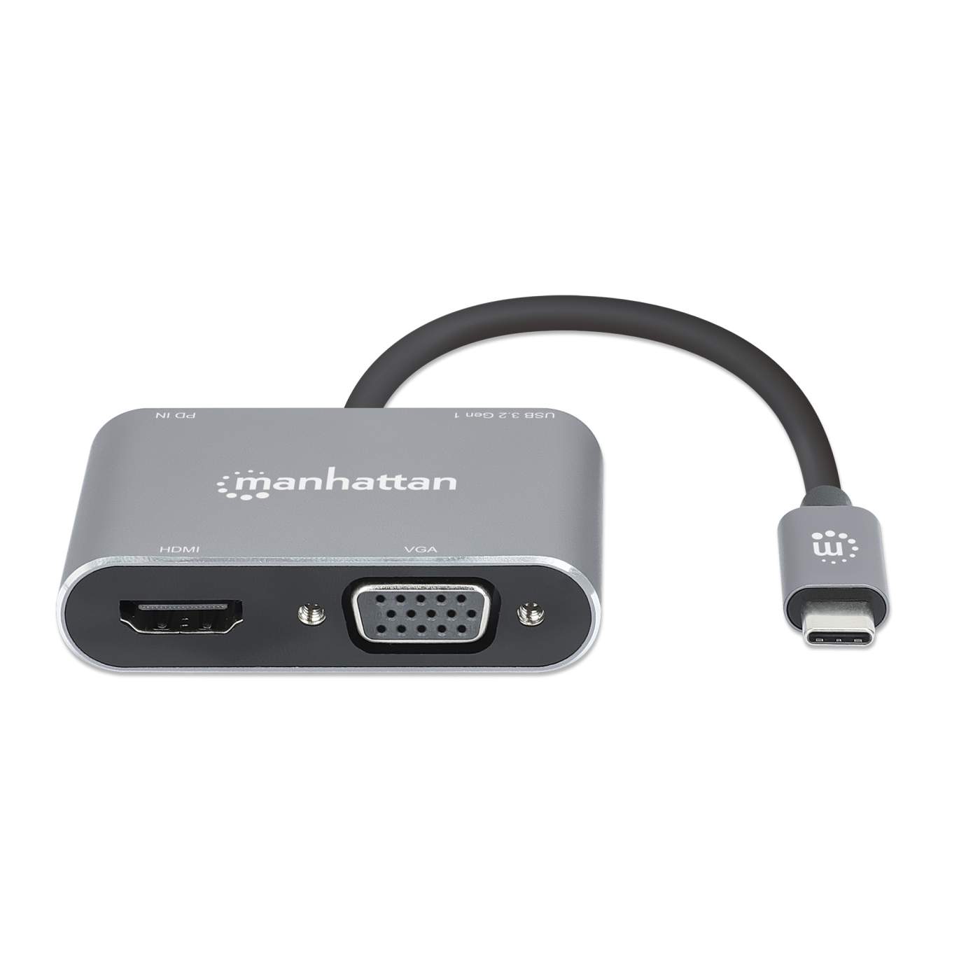 Manhattan Convertidor de VGA y USB a HDMI (152426)