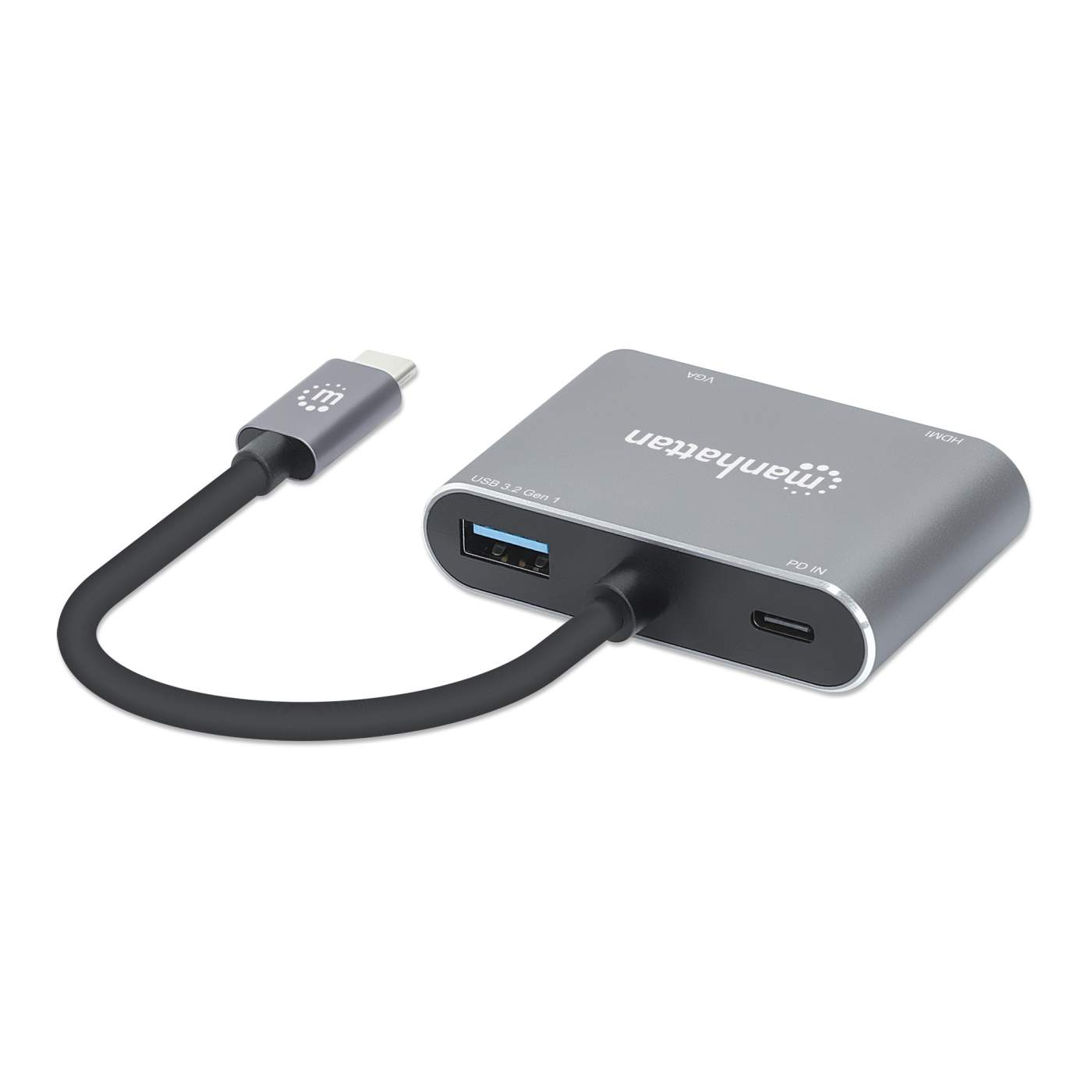 USB-C to HDMI & VGA 4-in-1 Docking Converter with Power Delivery Image 6