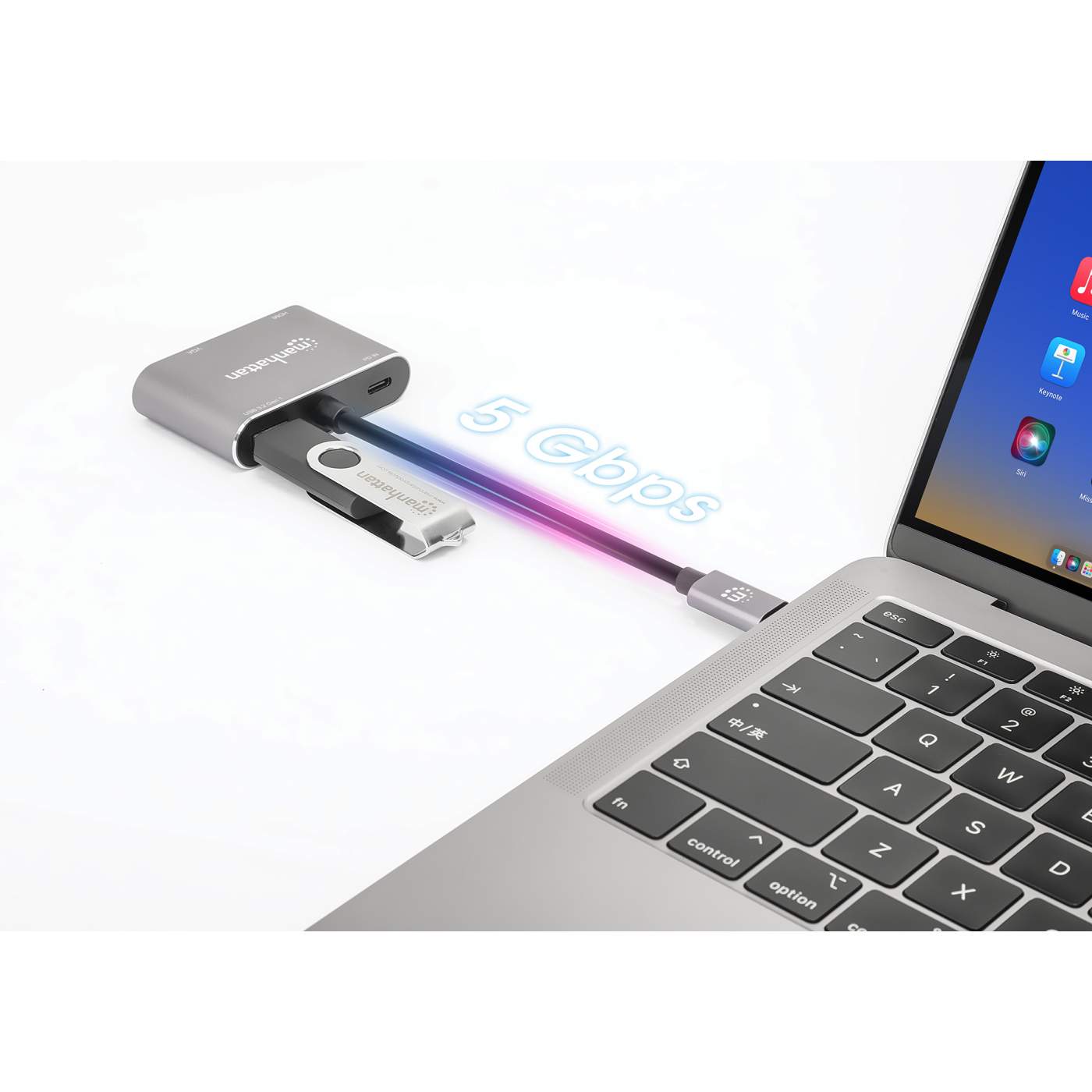 USB-C to HDMI & VGA 4-in-1 Docking Converter with Power Delivery Image 8