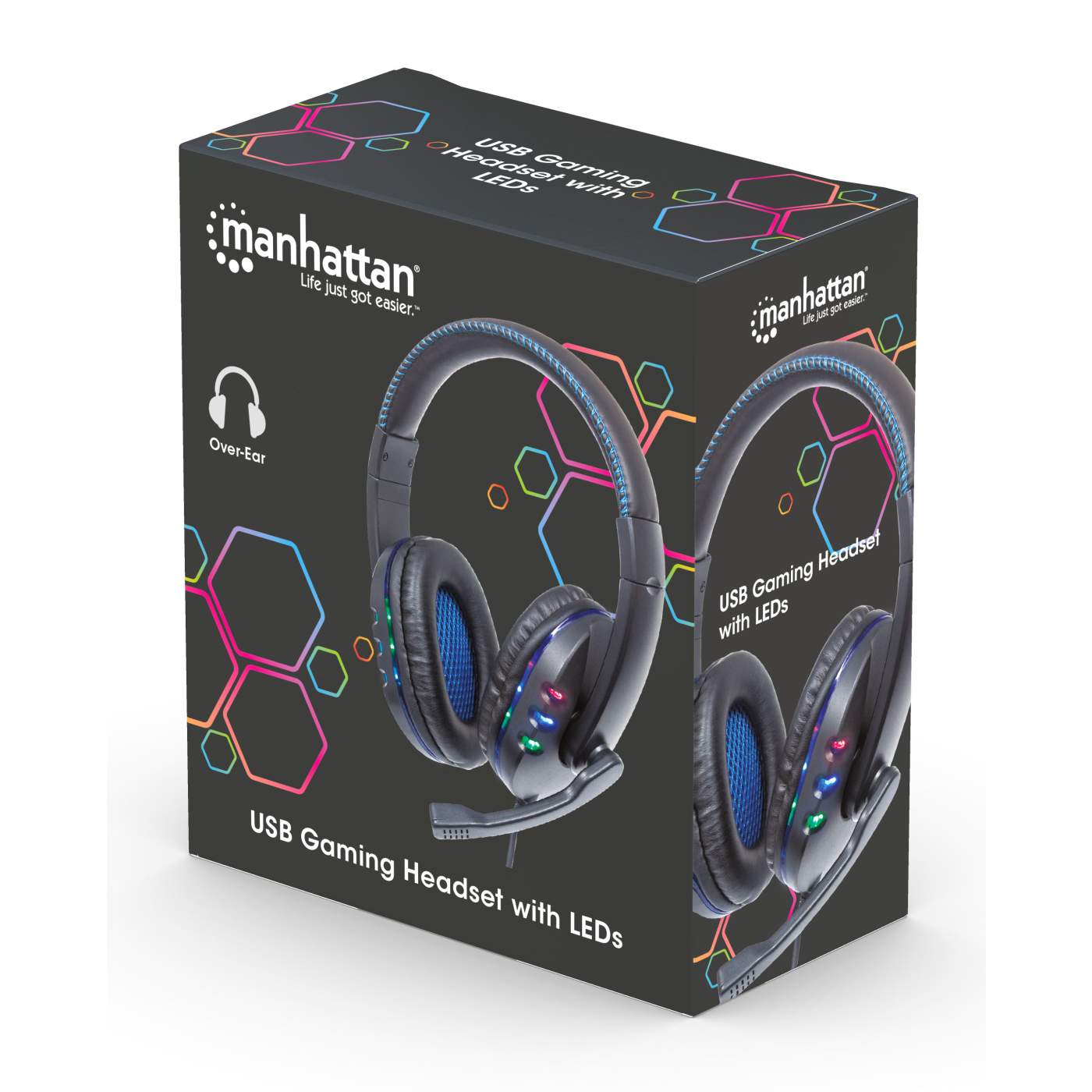 USB Gaming Headset with LEDs Packaging Image 2