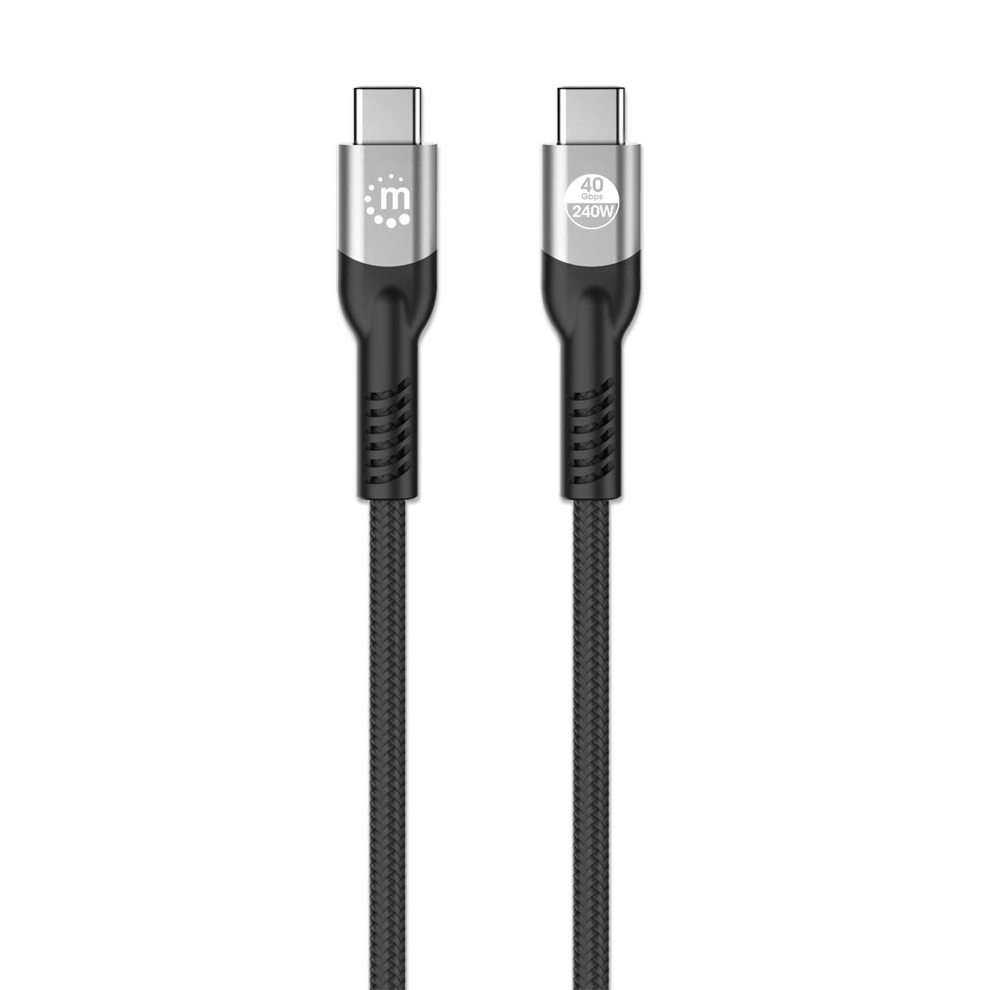 240W USB4 Cable, USB C to USB C Cable Fast Charging Compatible  Thunderbolt 4/3 Cable, Support 8K/6K@60Hz & 40Gbps Data Transfer for iPhone  15 Pro MacBook Pro/Air Samsung eGPU Docking GaN